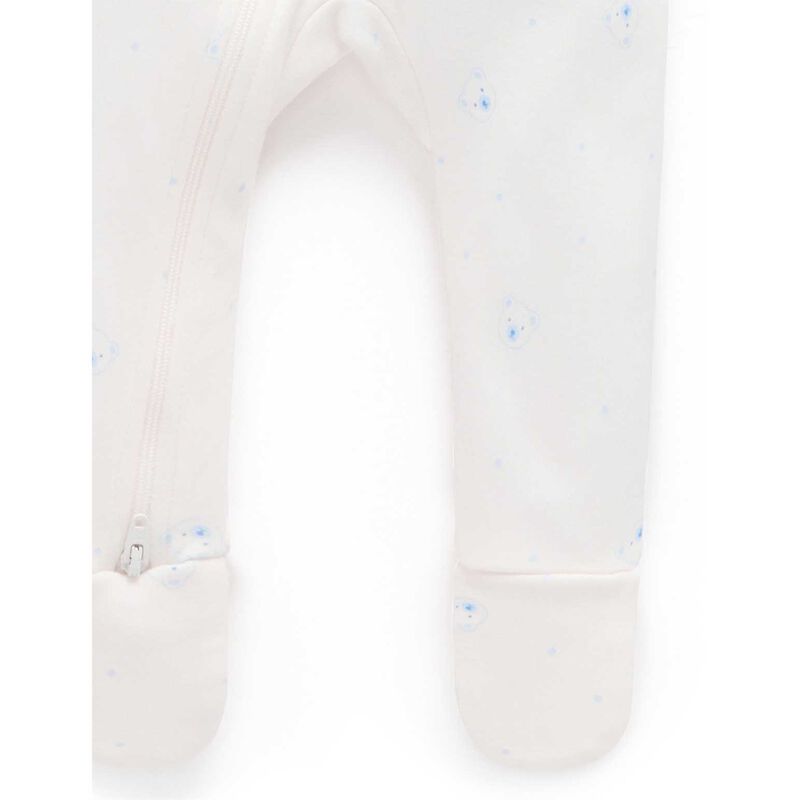 Purebaby 2 Pack Zip Growsuit image number 3